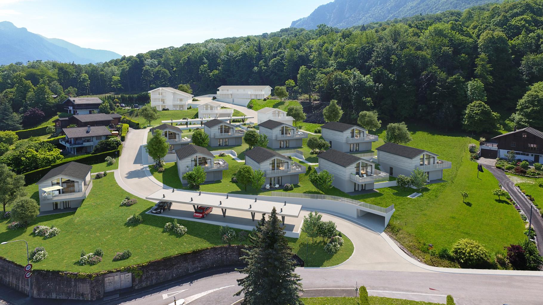 Magnifique Villa individuelle vue lac n°1