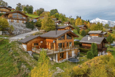 Beau chalet avec vue panoramique