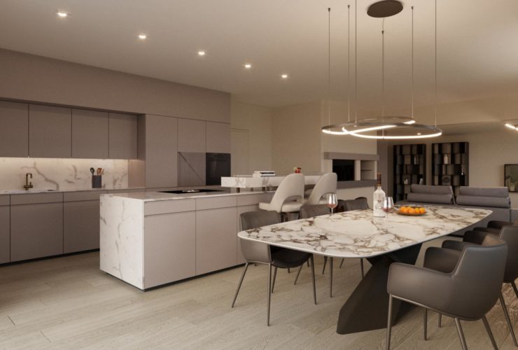 5.5 Rooms Appartement, Attique